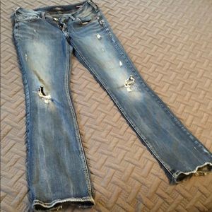 Silver Suki Mid Slim Boot Jeans